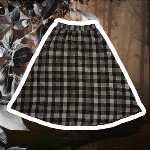 Plaid Maxi Skirt